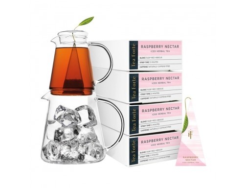 Pachet ceai rece si accesorii Raspberry Nectar