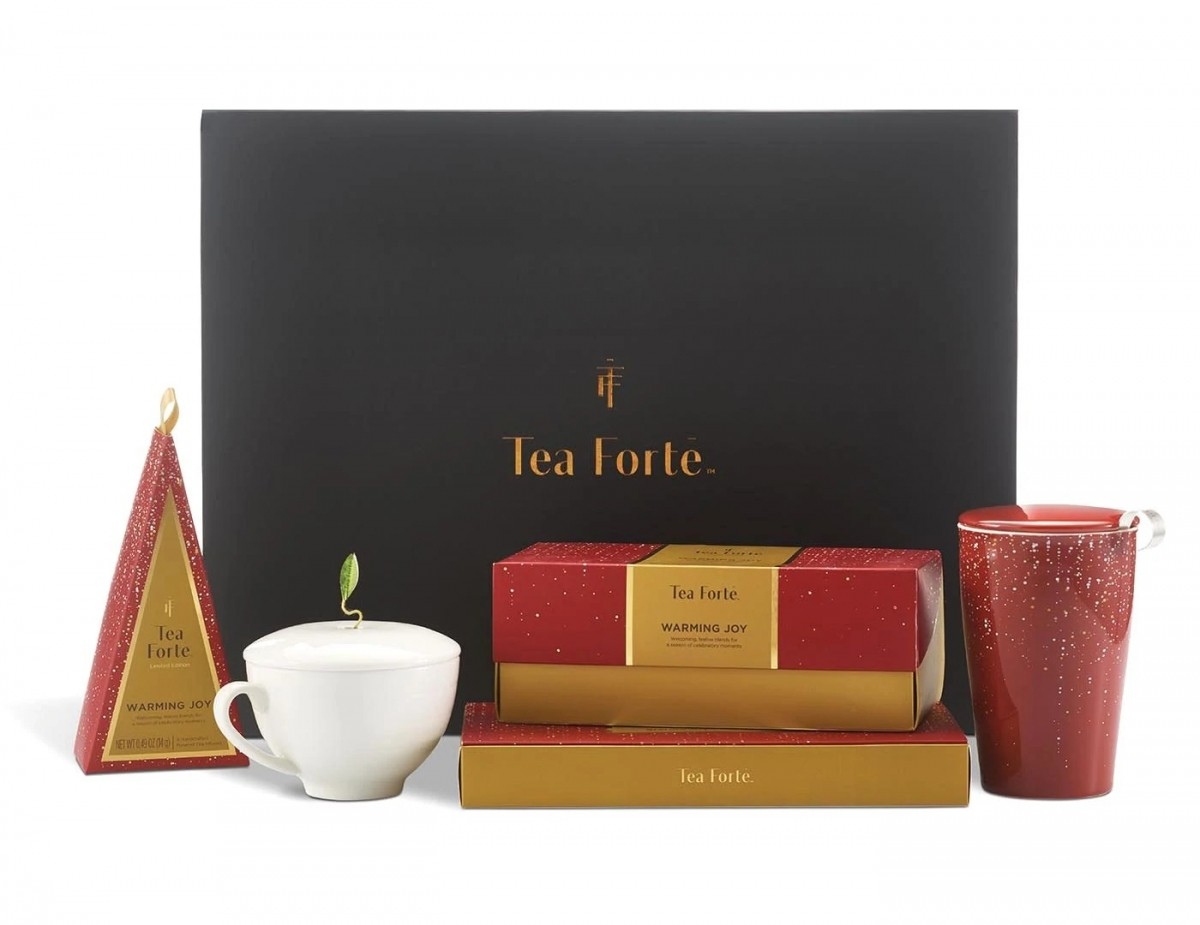 Pachet cadou cu ceai si accesorii ceai All About Warming Joy gift set