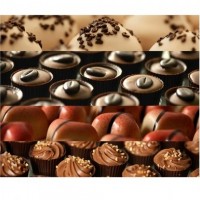 Sachet cu praline din ciocolata belgiana Valentino Saveur Pastel 200g