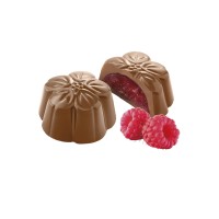 Amatller Raspberry Flowers Tin 72g