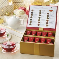 Pachet cadou  cu ceai si accesorii ceai pentru Craciun  Warming Joy Christmas gift
