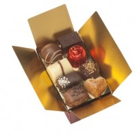 CHRISTMAS HOLLY CUTIE CU PRALINE BELGIENE VALENTINO 160 G